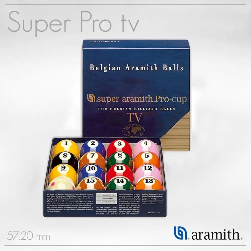 SET TOURNAMENT PRO TV SUPER ARAMITH 57,2mm