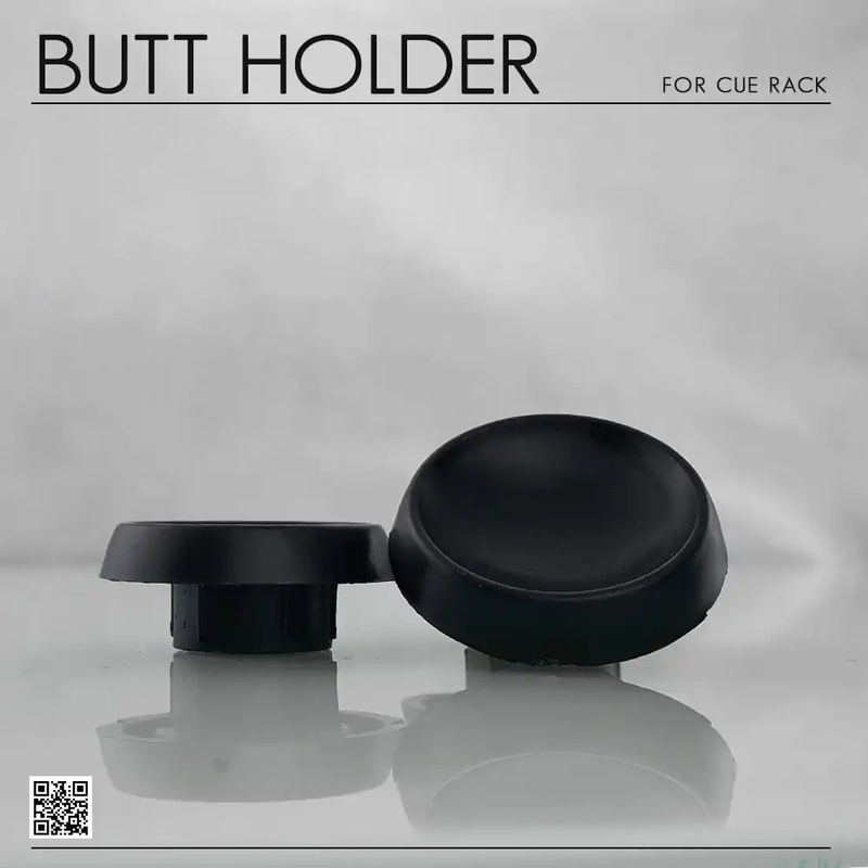 BUTT HOLDER FOR CUE RACKS