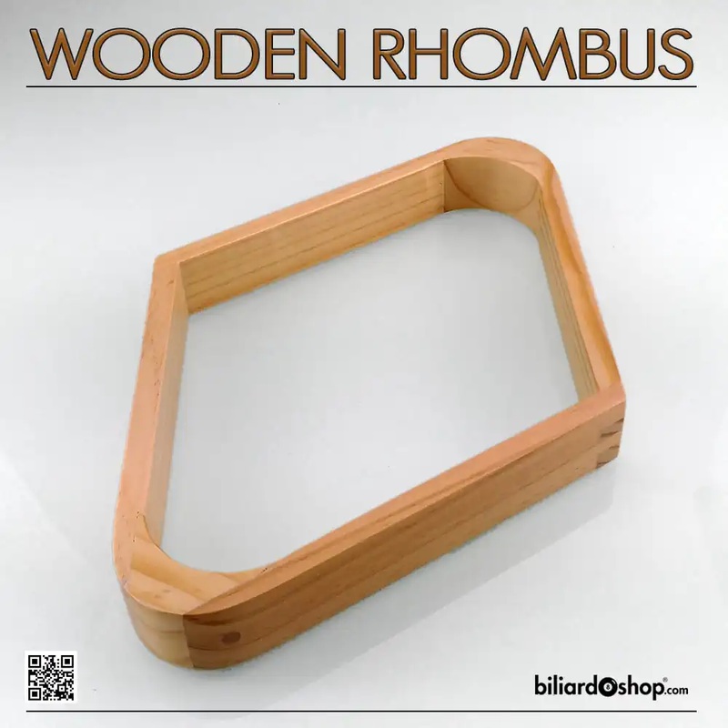 WOODEN RHOMBUS FOR 9 BALLS